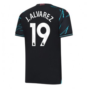 Manchester City Julian Alvarez #19 Replica Third Stadium Shirt 2023-24 Short Sleeve